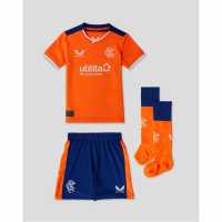 Castore Rangers Third Mini Kit 2022 2023 Infant  Бебешки дрехи