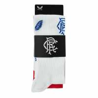 Castore Rangers Away Socks 2022 2023 Juniors  Детски чорапи