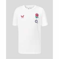 Castore Kids England Rugby 2026 Short Sleeve Performance T-Shirt Castore Kids England Rugby 2026 Short Sleeve Performance T-Shirt