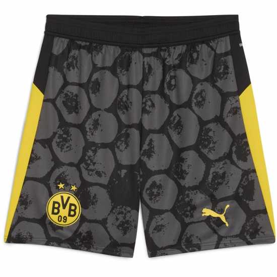 Футболни тренировъчни долнища Puma X Kidssuper Borussia Dortmund Home Shorts 2025 2026 Adults Puma X Kidssuper Borussia Dortmund Home Shorts 2025 2026 Adults Футболни тренировъчни долнища