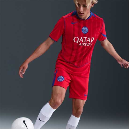 Футболни тренировъчни долнища Nike Psg Third Shorts 2025 2026 Adults Nike Psg Third Shorts 2025 2026 Adults Футболни тренировъчни долнища