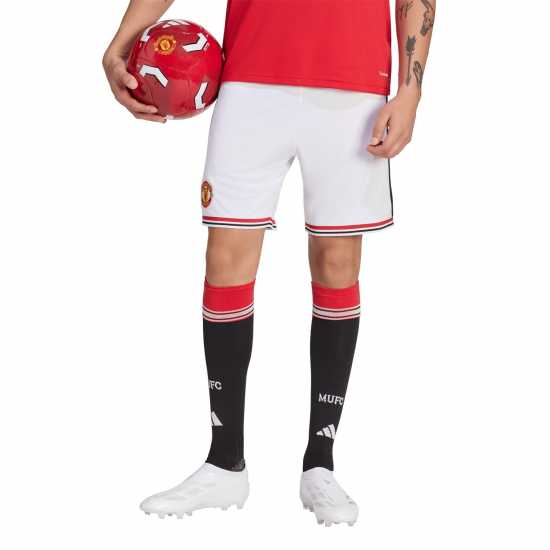 adidas Manchester United Home Short 2026/27 Mens Adidas Manchester United Home Short 2026/27 Mens