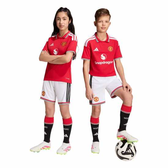 Adidas Manchester United Home Short 2026/27 Juniors  