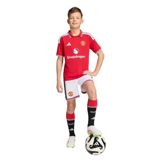 Adidas Manchester United Home Short 2026/27 Juniors  