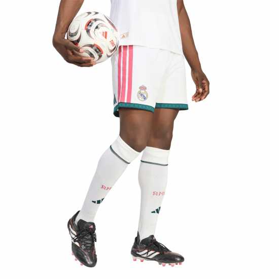 Adidas Real Madrid Home Short 2026/27 Mens Adidas Real Madrid Home Short 2026/27 Mens