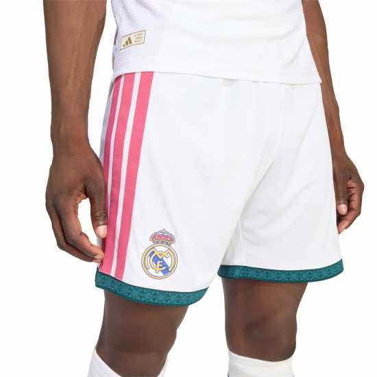 Adidas Real Madrid Home Short 2026/27 Mens Adidas Real Madrid Home Short 2026/27 Mens