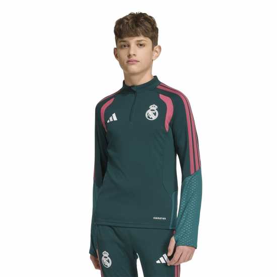 Adidas Real Madrid Training Drill Top 2026/27 Juniors Adidas Real Madrid Training Drill Top 2026/27 Juniors