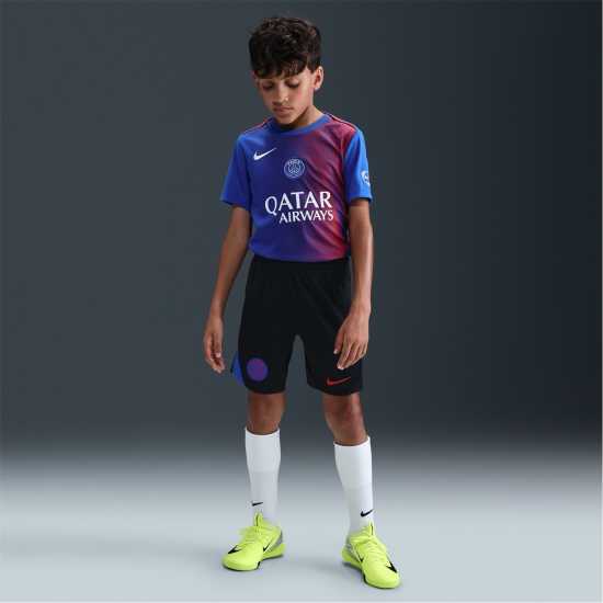 Детски къси панталони Nike Psg Strike Shorts 2025 2026 Juniors Nike Psg Strike Shorts 2025 2026 Juniors Детски къси панталони