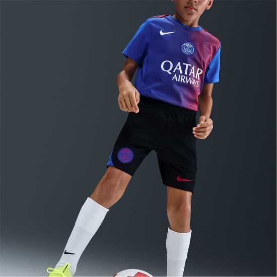 Детски къси панталони Nike Psg Strike Shorts 2025 2026 Juniors Nike Psg Strike Shorts 2025 2026 Juniors Детски къси панталони