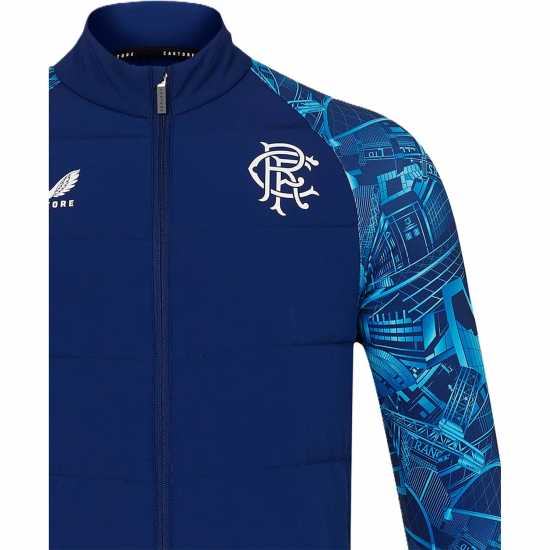 Castore Rngrs S Jkt Sn99 Castore Rngrs S Jkt Sn99 Футболни тренировъчни горнища