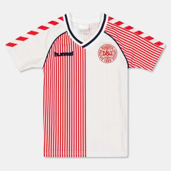 Hummel Denmark Retro Away Shirt 1986 Juniors  Футболни тренировъчни горнища