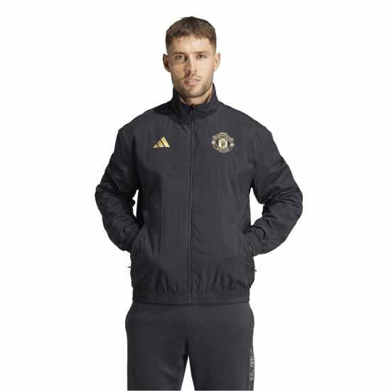 Adidas Мъжки Анорак Mufc Sr An Jkt Anorak Mens Adidas Мъжки Анорак Mufc Sr An Jkt Anorak Mens