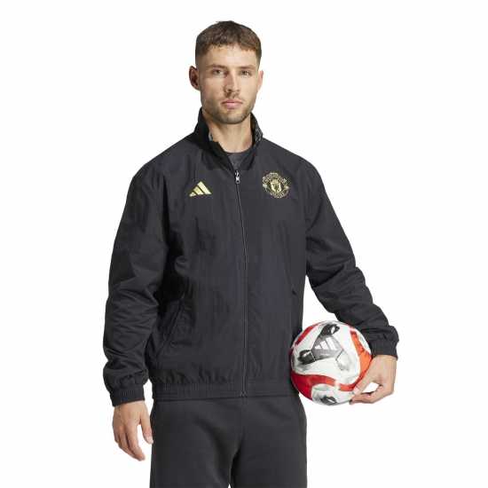 Adidas Мъжки Анорак Mufc Sr An Jkt Anorak Mens Adidas Мъжки Анорак Mufc Sr An Jkt Anorak Mens