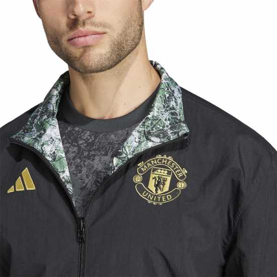 Adidas Мъжки Анорак Mufc Sr An Jkt Anorak Mens Adidas Мъжки Анорак Mufc Sr An Jkt Anorak Mens
