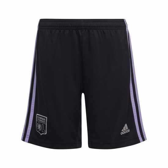 Adidas Kids  Olympique Lyonnais Third Shorts 22/23 Black 