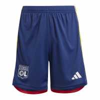 Adidas Ol 3 Sho Y Football Short Unisex Kids Dark Blue 