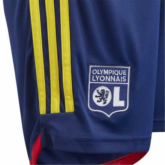 Adidas Ol 3 Sho Y Football Short Unisex Kids Dark Blue 