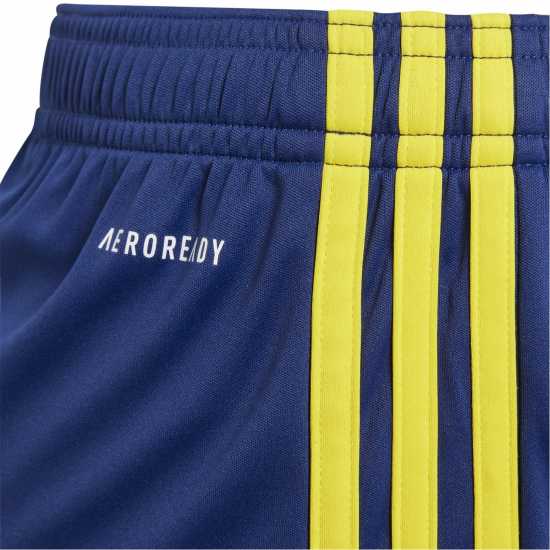 Adidas Ol 3 Sho Y Football Short Unisex Kids Dark Blue 