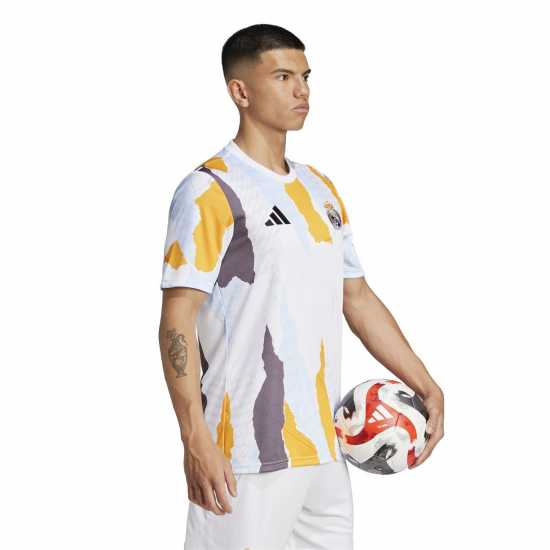 Adidas Real Madrid Pre Match Shirt 2024 2025 Adults  