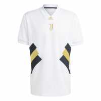Adidas Мъжка Риза Juventus Icon Retro Shirt Mens