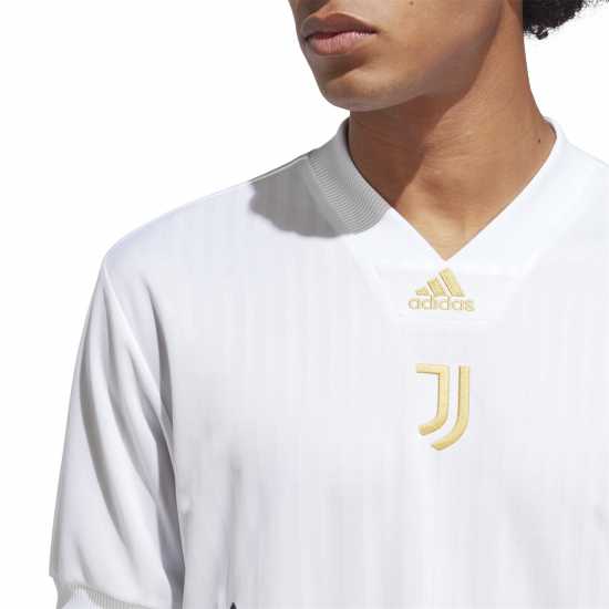 Adidas Мъжка Риза Juventus Icon Retro Shirt Mens  Футболни тренировъчни горнища