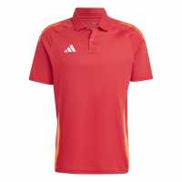 Adidas Блуза С Яка Men's Tiro24 C Performance Polo Shirt Power Red 