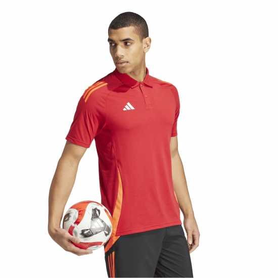Adidas Блуза С Яка Men's Tiro24 C Performance Polo Shirt Power Red 