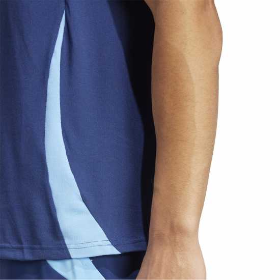 Adidas Блуза С Яка Men's Tiro24 C Performance Polo Shirt Navy Blue 