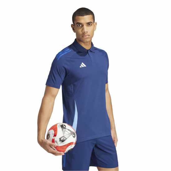 Adidas Блуза С Яка Men's Tiro24 C Performance Polo Shirt Navy Blue 
