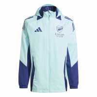 Футболни тренировъчни горнища Adidas Arsenal All-Weather Jacket 24/25 Mens Adidas Arsenal All-Weather Jacket 24/25 Mens Футболни тренировъчни горнища