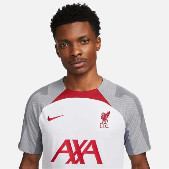 Nike Liverpool Strike Top Adults White/Red Мъжки ризи