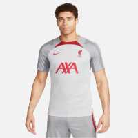 Nike Liverpool Strike Top Adults Wolf Grey/Red Мъжки ризи