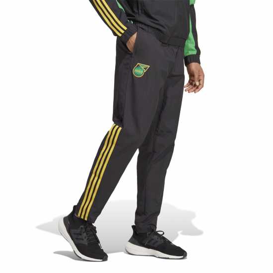 Adidas Jamaica Pre Match Tracksuit Bottoms 2023 Adults  Мъжки долнища за бягане