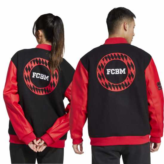 Футболни тренировъчни якета Adidas Bayern Munich Vrct Jacket Adults Adidas Bayern Munich Vrct Jacket Adults Футболни тренировъчни якета