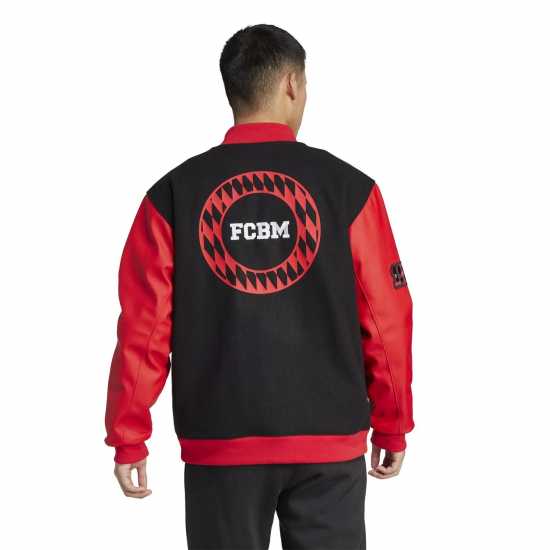 Футболни тренировъчни якета Adidas Bayern Munich Vrct Jacket Adults Adidas Bayern Munich Vrct Jacket Adults Футболни тренировъчни якета