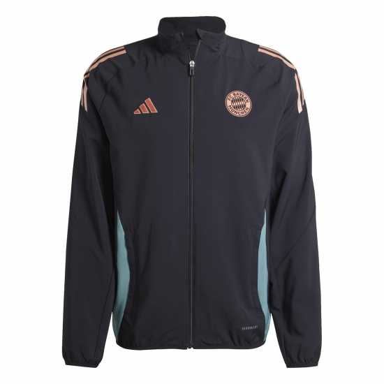 Футболни тренировъчни якета Adidas Bayern Munich Anthem Jacket 2025 2026 Adults Adidas Bayern Munich Anthem Jacket 2025 2026 Adults Футболни тренировъчни якета
