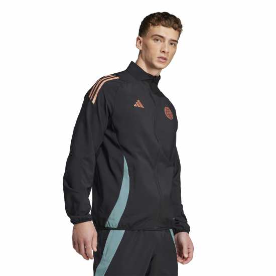 Футболни тренировъчни якета Adidas Bayern Munich Anthem Jacket 2025 2026 Adults Adidas Bayern Munich Anthem Jacket 2025 2026 Adults Футболни тренировъчни якета
