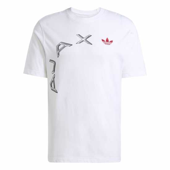 Adidas Ajax Amsterdam Graphic T-Shirt Adults Adidas Ajax Amsterdam Graphic T-Shirt Adults