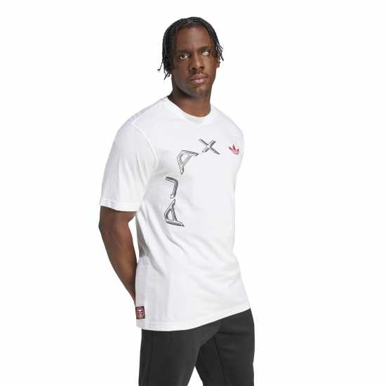 Adidas Ajax Amsterdam Graphic T-Shirt Adults Adidas Ajax Amsterdam Graphic T-Shirt Adults