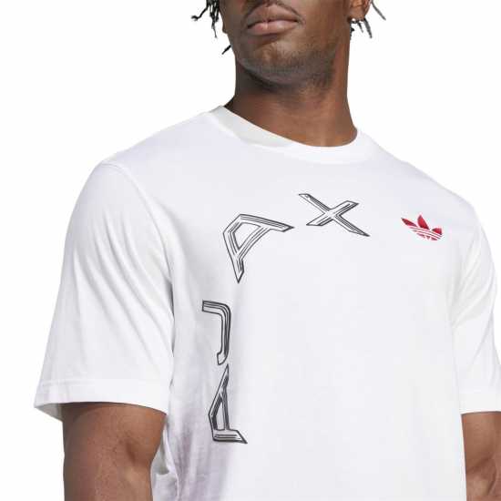 Adidas Ajax Amsterdam Graphic T-Shirt Adults Adidas Ajax Amsterdam Graphic T-Shirt Adults