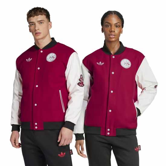 Adidas Ajax Amsterdam Graphic Jacket Adults  Футболни тренировъчни якета