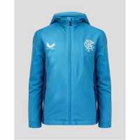Castore Rangers United Training Jacket 2023 2024 Mens Blue Мъжки грейки