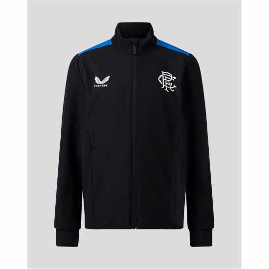 Castore Rangers Anthem Jacket 2023 2024 Adults Blue 