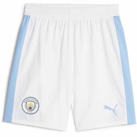 Puma Mcfc Shorts Cb Promo Football Short Mens Lake Blue 