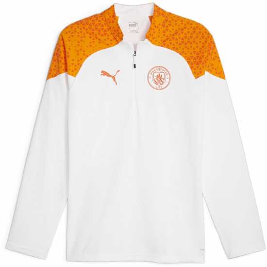 Puma Mcfc Training 1/4 Zip Top Pro Drill Mens Puma Mcfc Training 1/4 Zip Top Pro Drill Mens