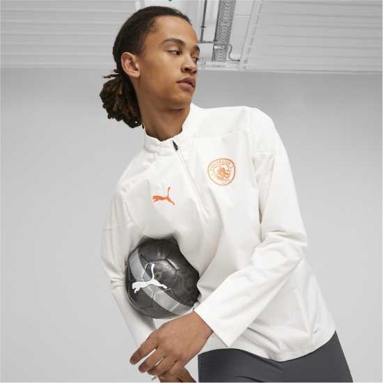 Puma Мъжка Риза Mcfc Training Rain Top Pro T-Shirt Mens Puma Мъжка Риза Mcfc Training Rain Top Pro T-Shirt Mens