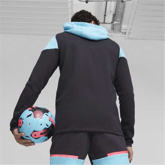 Puma Мъжки Суитшърт Mcfc Casuals Hooded Jkt Hoody Mens Dark Navy 