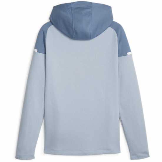 Puma Мъжки Суитшърт Mcfc Casuals Hooded Jkt Hoody Mens Blue Wash Puma Mcfc Casuals Hooded Jkt Hoody Mens Blue Wash