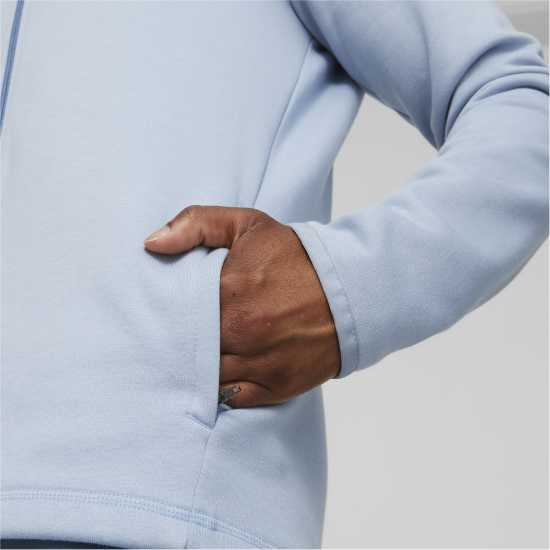 Puma Мъжки Суитшърт Mcfc Casuals Hooded Jkt Hoody Mens Blue Wash Puma Mcfc Casuals Hooded Jkt Hoody Mens Blue Wash