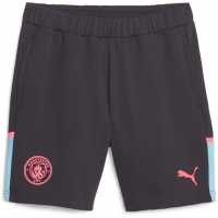 Puma Mcfc Casuals Shorts Football Short Mens Dark Navy 